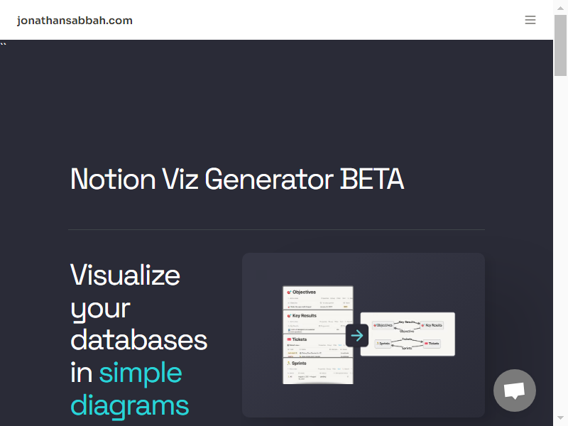 Notion Viz Generator